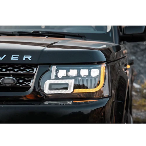 Pair Headlight Assembly For Land Rover Range Rover Sport 2010-2013 Plug and play - Bild 6 von 9