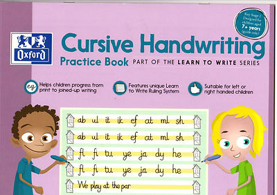 Oxford Cursive Handwriting Practice Book Learn To Write Left Right KS2 New Versi