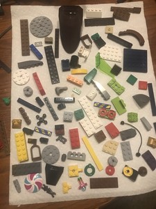 random lego bricks