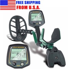 Metal Detector w/ 11" Coil Outdoor Detector, Adjustable Sensitivity Detector