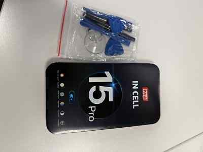 iPhone 15 Pro LCD Display Bildschirm Ersatz 3D Touch 1:1 IC ABNEHMBAR COF FHD