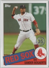 Xander Bogaerts 2020 TOPPS SERIES 1 1985 35th Anniversary #85-20 Red Sox