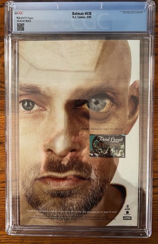 BATMAN 638 CGC 9.6 JASON TODD REVEALED AS RED HOOD 1ST PRINT COVER 5/05 - Picture 2 of 4