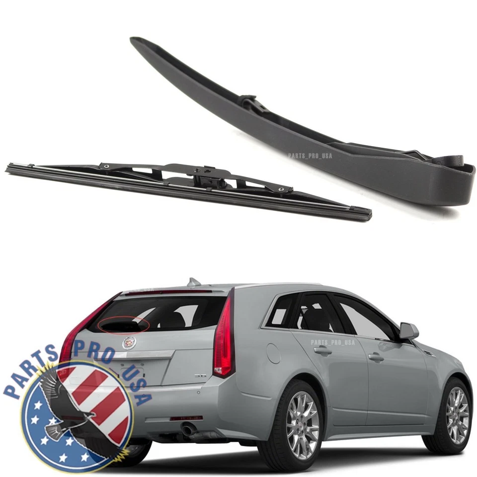 Brazo limpiaparabrisas trasero con hoja para Cadillac CTS 2010-2014 SRX 2010-2016 20825881 Foto 2 de 4