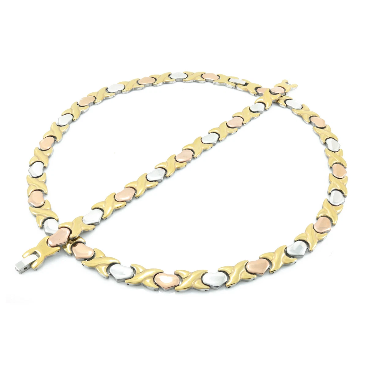 Hugs and kisses necklace set deals