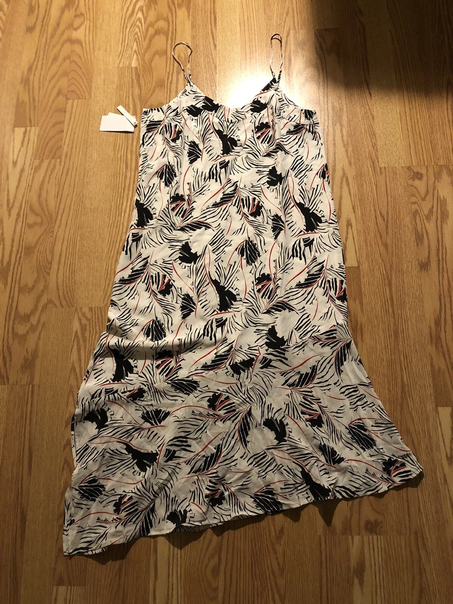 Equipment Women s Femme Jada Dress Bright White Size Medium New