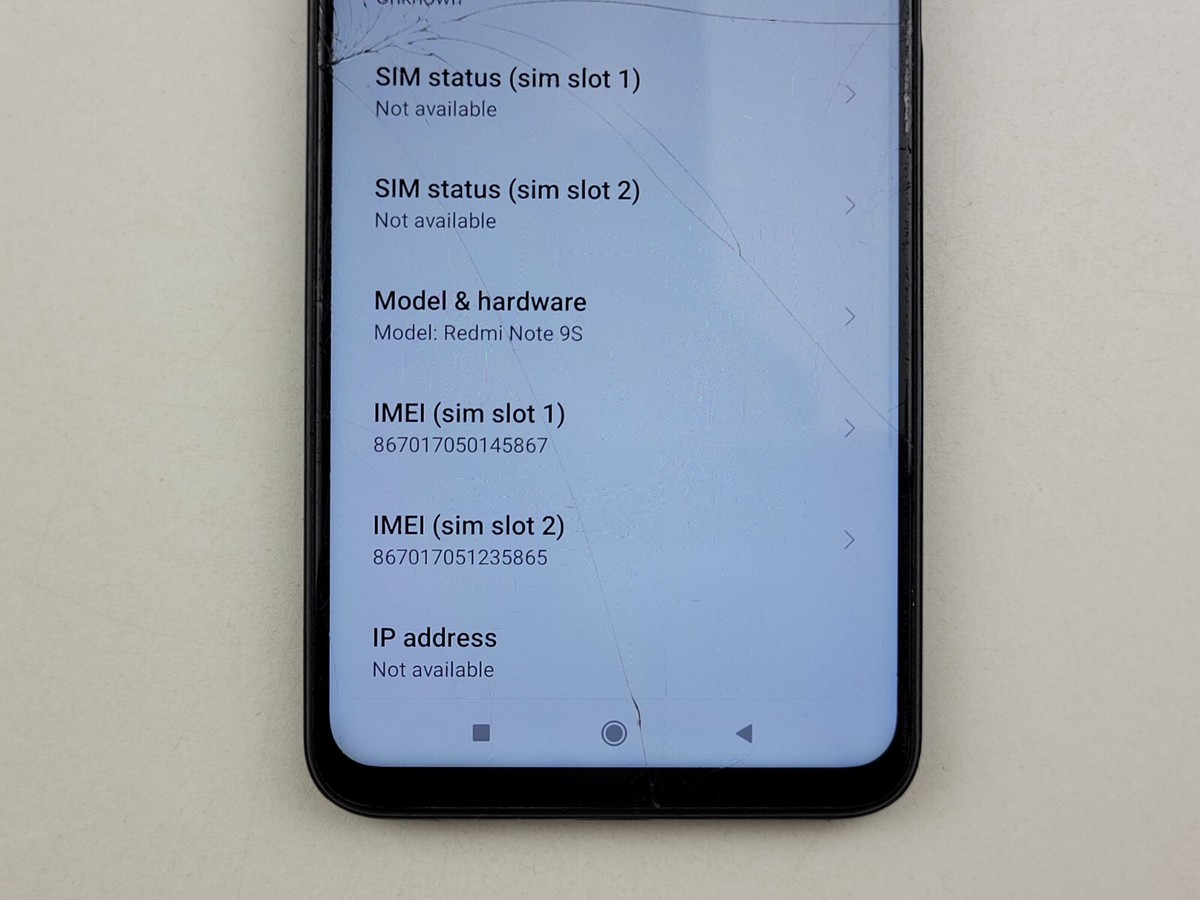 Xiaomi Redmi Note 9S (M2003J6A1G) 128GB - Blue (GSM Unlocked