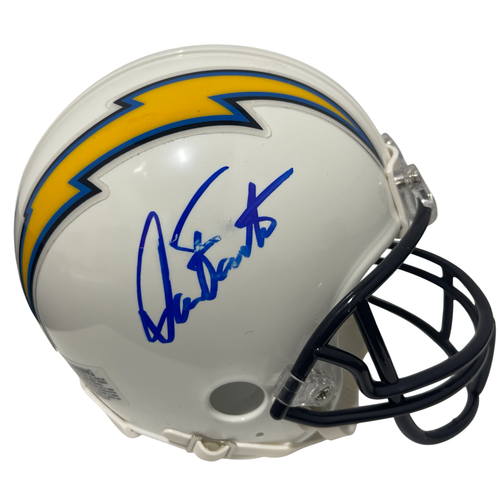 Dan Fouts Signed Autographed San Diego Chargers Speed Mini Helmet JSA COA