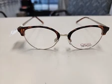 Chelsea Morgan Petite CMP 20201 tortoise-gold Eyeglasses Frame 48-17-140 mm