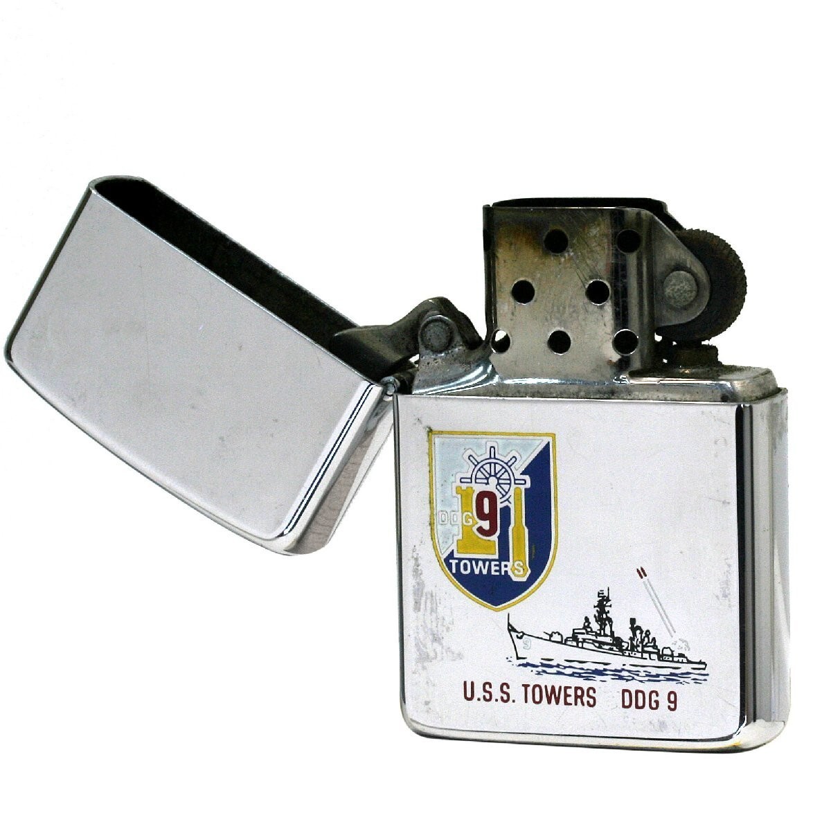 Zippo Uss Towers Ddg 9 2311Y | eBay