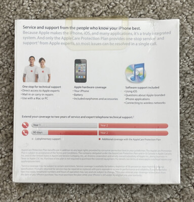 AppleCare Protection Plan for iPad. PC + Mac. NEW and Sealed
