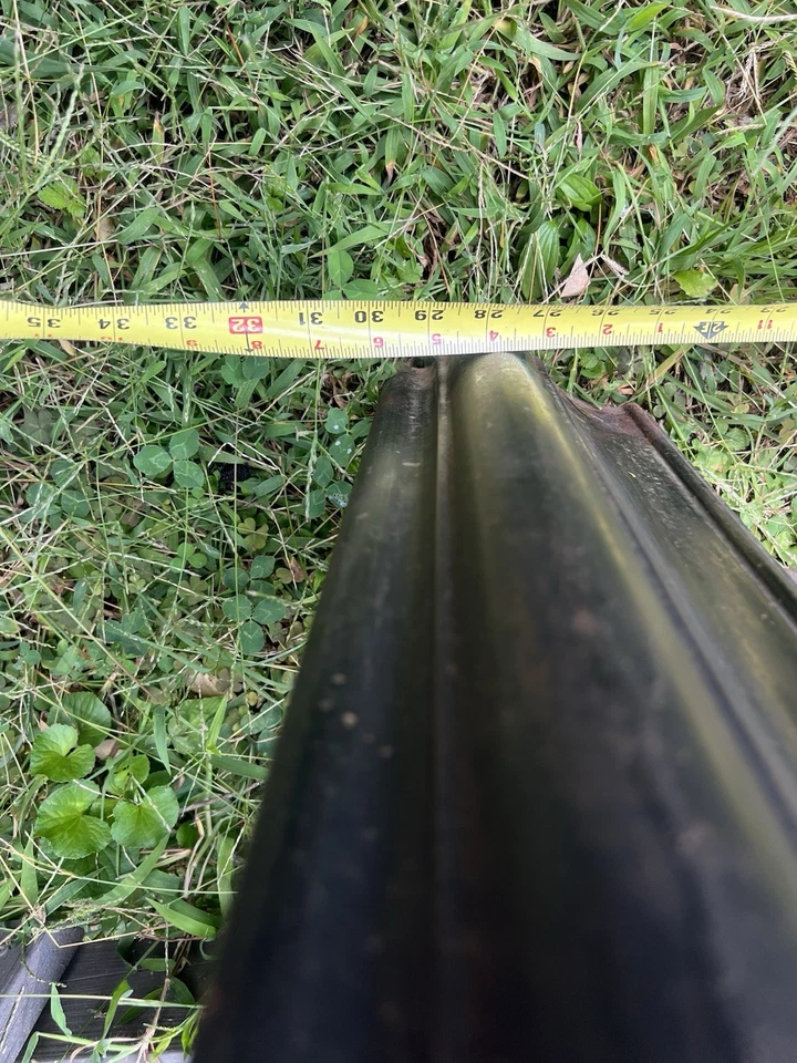 Victorian Era Arched Cast Iron Fireplace Mantel Surround Architectural Salvage - Image 3 of 3