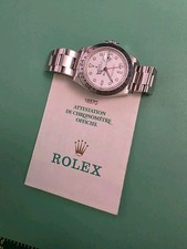 Rolex 16570 Explorer II Polar White Dial Stai...