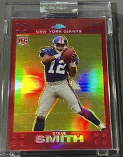 2007 Topps Chrome Steve Smith TC211 RC Refractor 1/139 NY Giants Uncirculated