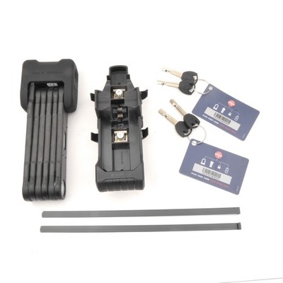Abus Bordo Granit Plus 6500/85 Faltschloss inkl. Halter + 4x Schlüssel - NEU