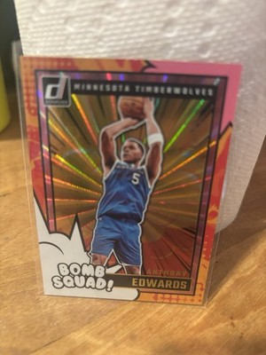 2024-25 Panini Donruss - Bomb Squad Anthony Edwards #13 43/50