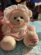 Rare Vintage Fisher Price Briarberry Bear Baby Julie 1999 Plush Stuffed Toy GUC