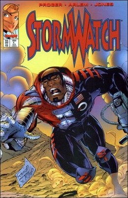 Stormwatch #33 VF; Image | w/Bag+Board