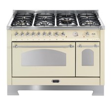 LOFRA DOLCEVITA RBID126MFT+E/2AEO CUCINA 120CM AVORIO/ACCIAIO 2 FORNI CE.A