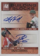 2011 Donruss Elite Extra Edition Signatures 29/49 Logan Verrett #6 Auto 2e6