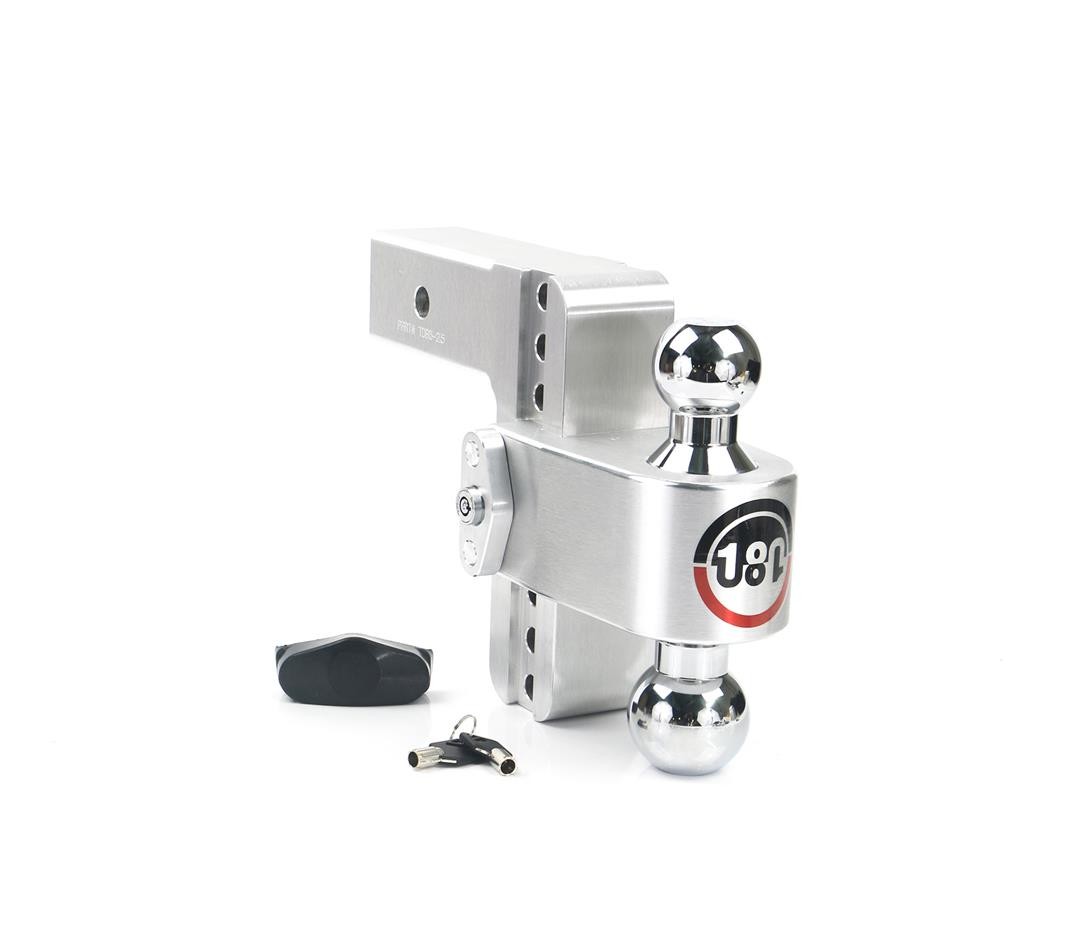 Weigh Safe CTB62.5KA Aluminum Adjustable Drop Hitch 6" for 2.5" Receiver