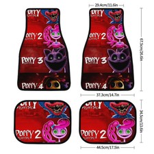 Tinker Bell Car Floor Mats Cartoon Anti-slip Heel Pad Waterproof Universal Autom