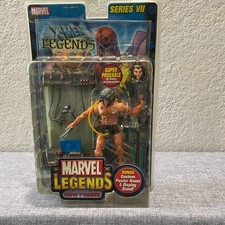 Marvel Legends Weapon 'X' Wolverine Series VII Poseable Figure Poster Stand