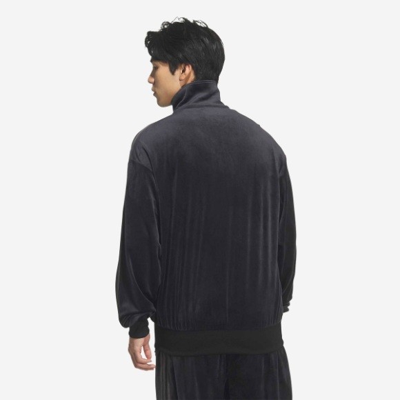 Adidas FB TT Velour Track Top - Black / KQ5474 / Expedited Shpping