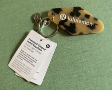 New! Lululemon Diamond Shaped Hotel Retro Keychain Tortoise US Seller Ships Free