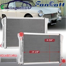 3 Rows Aluminum Radiator For 1967-1974 1970 1971 1972 Mg Midget 1275 1.3l L4 Mt 3 Rows Aluminum Radiator For 1967-1974 1970 1971 1972 Mg Midget 1275 1.3l L4 Mt