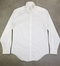 Calvin Klein Slim Fit Performance Non Iron Size 15 32-33 Mens White Cotton Shirt