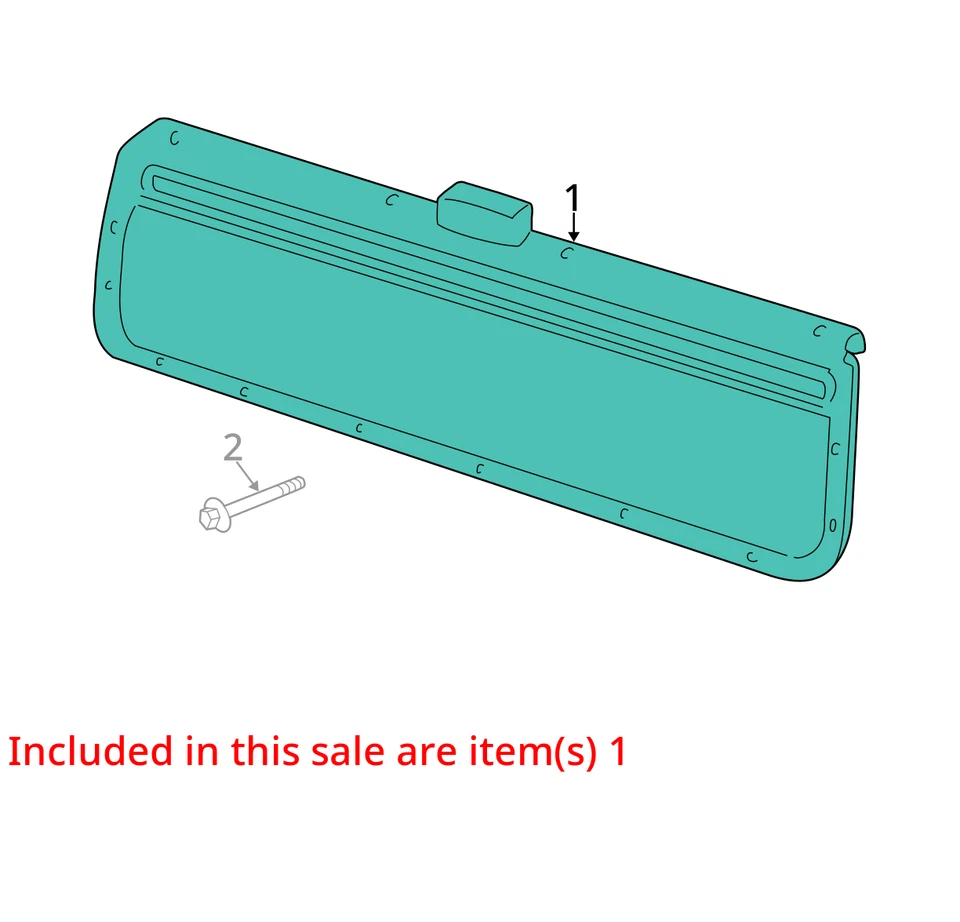 SE ADAPTA A CHEVROLET GMC BLAZER JIMMY PANEL 1997-2004 L/G 15044152 - NUEVO FABRICANTE DE EQUIPOS ORIGINALES 15044152 Foto 2 de 3