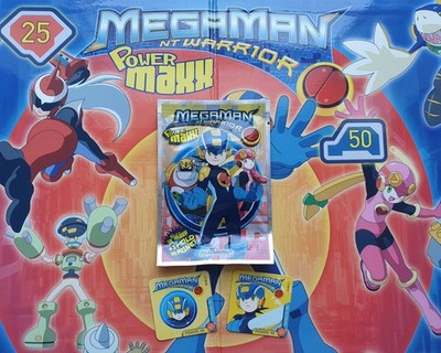 Mega Man NT Warrior Staks Booster Pack | NEU & OVP | Magnete Megaman Vintage