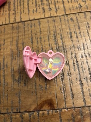 Vintage 1994 Bluebird Polly Pocket power locket pink