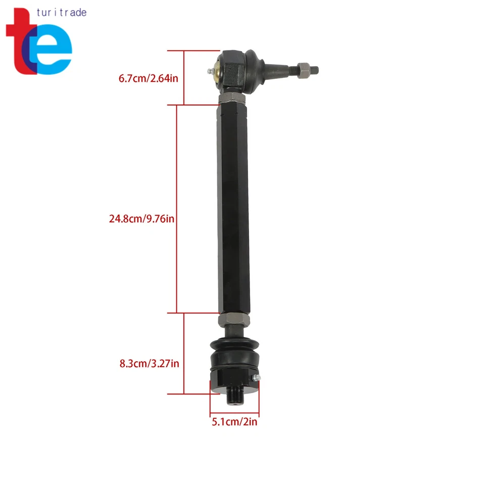 For 2011-2023 Chevy GMC 2500HD 3500HD Pickup Death Grip Tie Rods LH+RH - Image 4 of 4