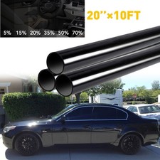 Uncut Tint Window Roll Film 5%/15%/20%/35%/50%VLT Feet Car Home Office Glass A