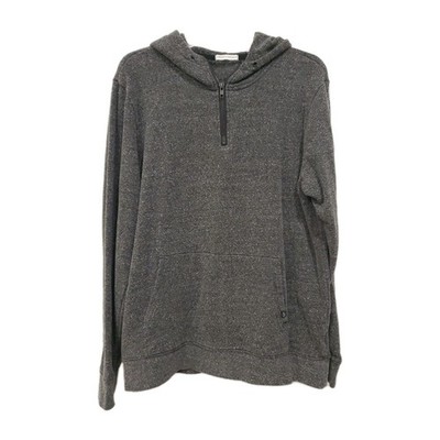 Threads 4 Thought 1/4 Zip Womens Size M Pullover Hoodie Top Loose Baggy Soft