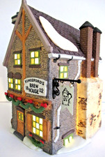 DEPT 56 "KINGSFORD'S BREW HOUSE" ~ (1993) ~ *** DICKENS VILLAGE ***