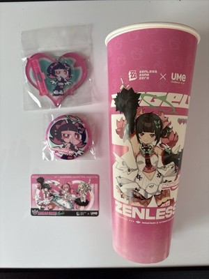 ZZZ X Ume Tea - Nongang FULL set - Magnet, Badge, Cup, Card