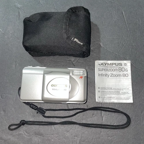Olympus Stylus  Epic Zoom 80 MJU II 35mm Point & Shoot Camera  - 