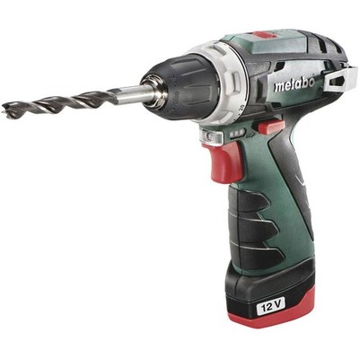 Metabo PowerMaxx BS Basic 600984000 Akku-Bohrschrauber 12 V 2.0 Ah Li-Ion inkl.