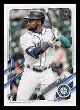 2021 Topps Update #US47 Taylor Trammell RC – Seattle Mariners Rookie Card