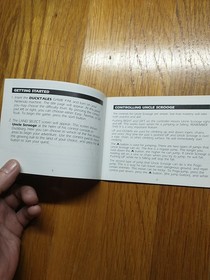 Nintendo DuckTales Manual. Excellent Condition! NES Instruction Booklet