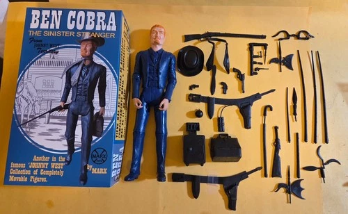 Ben Cobra Sinister Stranger Custom blue body + 30 Access Marx Johnny West