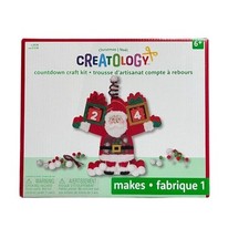 Creatology Christmas Countdown Santa Advent Calendar Craft Kit