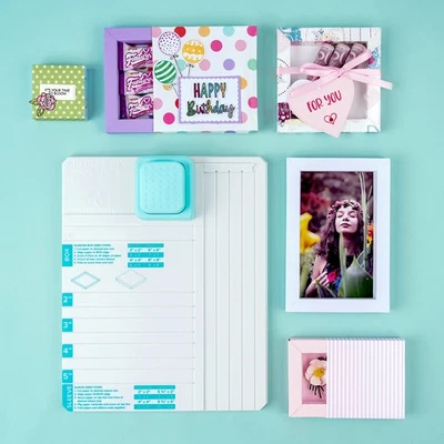 Shadow Box Punch Board for DIY Making Shadow Boxes and Sleeves