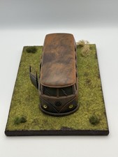 Volkswagen T1 Split Screen Rusty Diorama Art