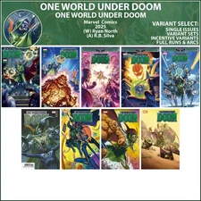 One World Under Doom (2025) #1 2 3 4 5 6 7 8 9 Marvel Comics COVER SELECT