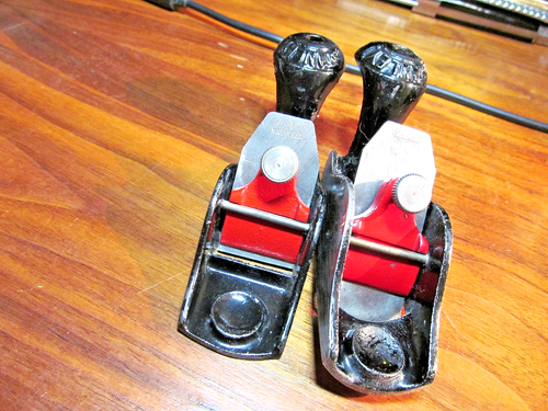 VINTAGE STANLEY NO. 100 & 100 1/2 Palmenhobel EIN PREIS FÜR PAAR!!