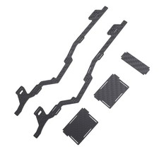 Carbon Fiber Chassis Kit RC Frame Rails For Axial SCX24 Gladiator Power Wagon